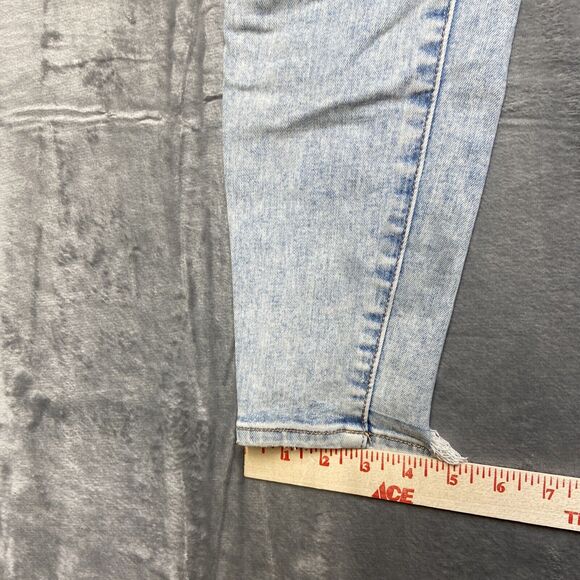 American Eagle Next Level Stretch Distressed Super Hi Rise Jegging Womens 2S - Picture 6 of 14